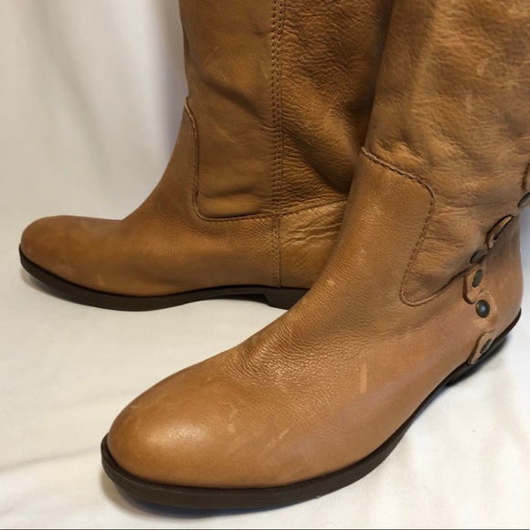 Nine West Tan Leather Boots - Picture 3 of 11